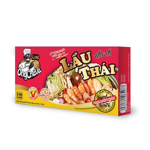 Viên Gia Vị Ông Chà Và Gold Vị Lẩu Thái 96G