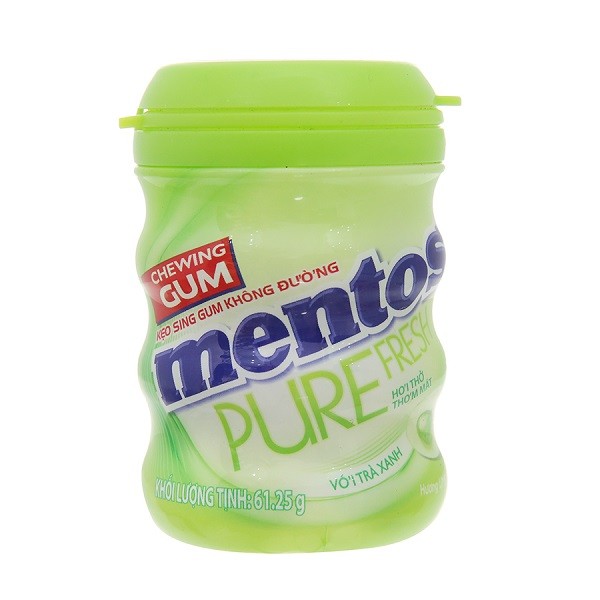 Kẹo Cao Su Không Đường Mentos Hương Limemint 61, 25G