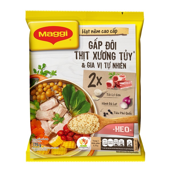 Hạt Nêm Maggi Cao Cấp Heo Granule 175G