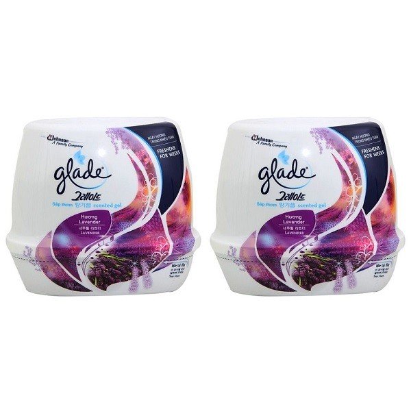 Lô 2 Sáp Thơm Glade Hương Lavender 180G