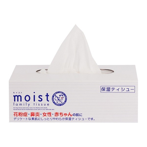 Khăn Giấy Moist Family Hộp 180 Tờ 2 Lớp