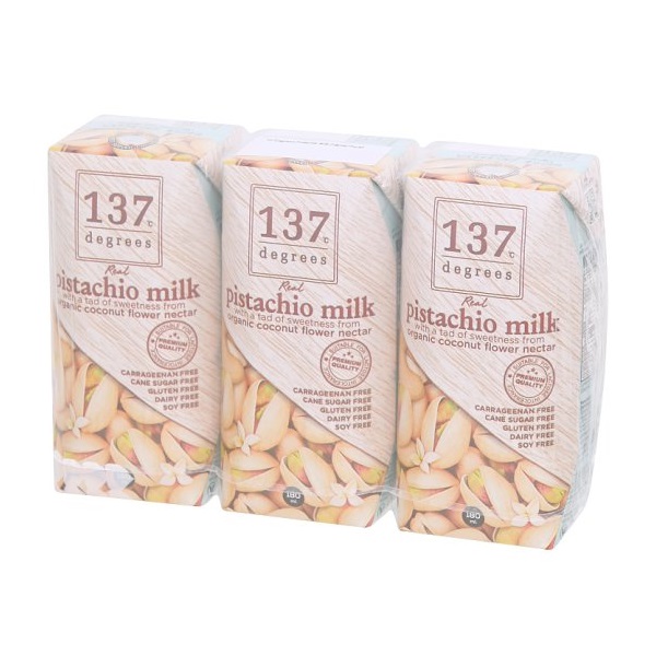 Lốc 3 Sữa Hạt Dẻ Nguyên Chất Degress 180Ml