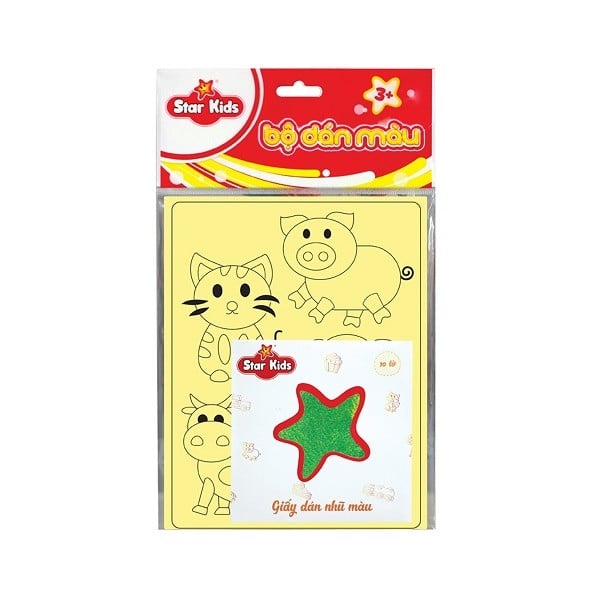 Bộ Tranh Dán Màu Thế Giới Thú Cưng R - Star K - 603