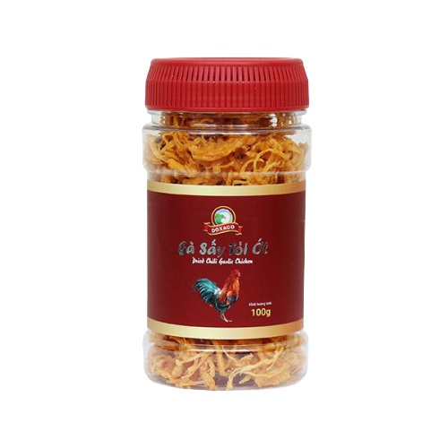 Gà Sấy Tỏi Ớt Doxaco 100G