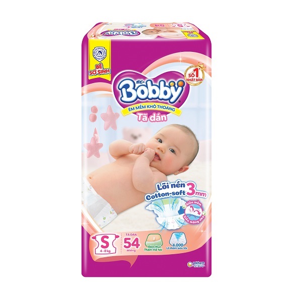 Tã Dán Bobby Siêu Mỏng S56