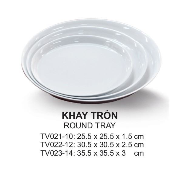Khay Tròn 10" Tv021 - 10