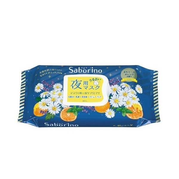 Mặt Nạ Tái Tạo Da Ban Đêm Saborino Good Night Sheet Mask 28 Miếng