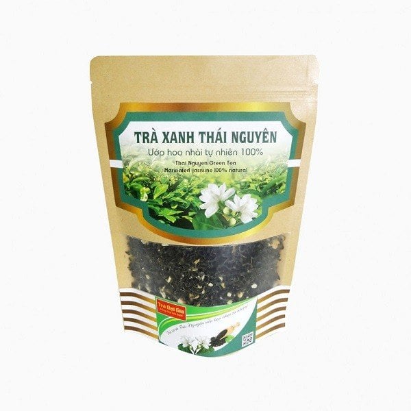 Trà Xanh Thái Nguyên Ướp Hoa Nhài Đại Gia 100G