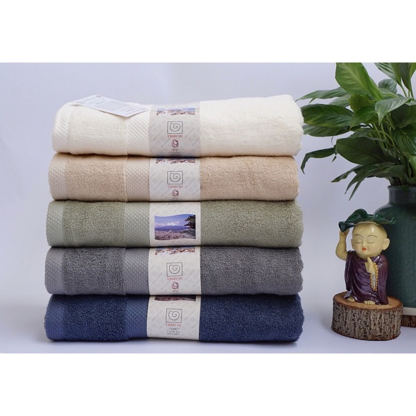 Túi Khăn Tắm Cotton S`baby 70X130Cm 450G