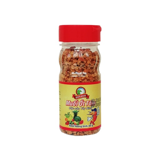 Muối Ớt Tôm Số 1 Doxaco Hũ 60G
