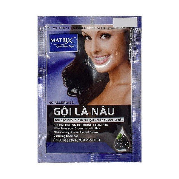 Dầu Gội Matrix Nâu Gói 30Ml