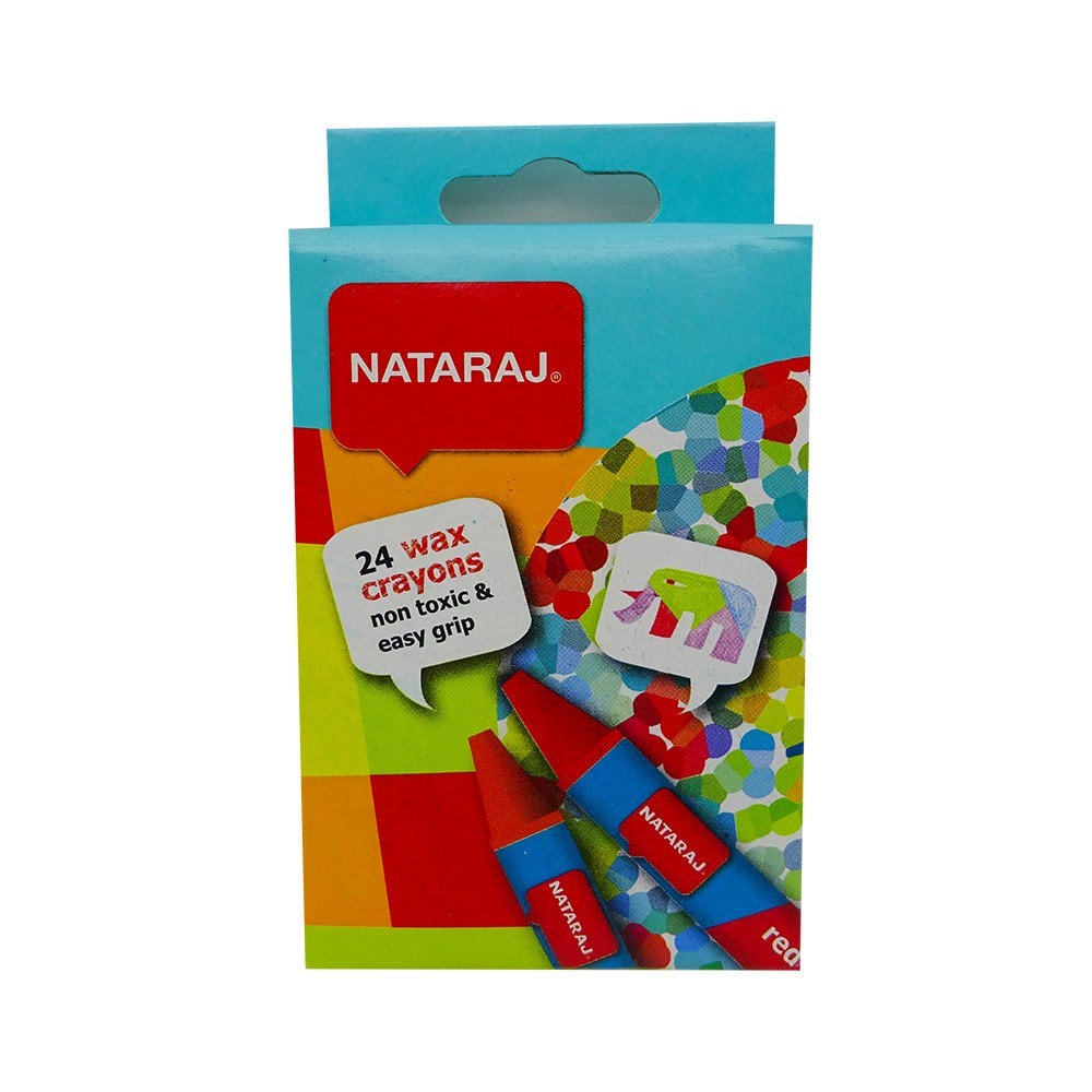 Bút Sáp 24 Màu Nataraj 24C