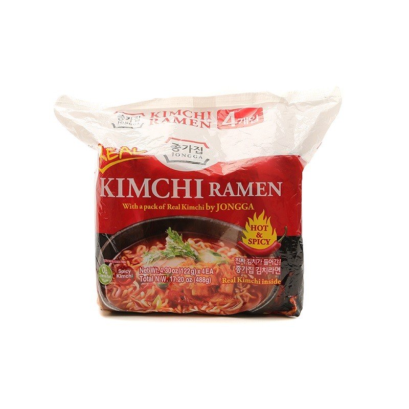 Lốc 4 Mì Kim Chi Miwon 122G