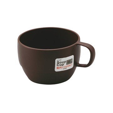 Cốc Súp Màu Nâu Inomata