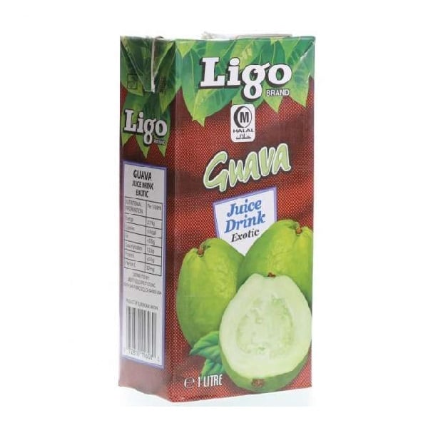 Nước Ép Ligo Ổi 100% Nguyên Chất 1L