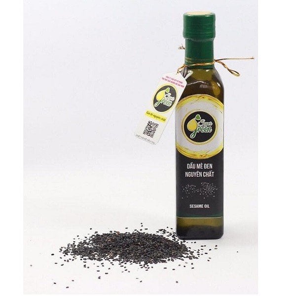 Dầu Mè Đen Nguyên Chất Super Green 250Ml