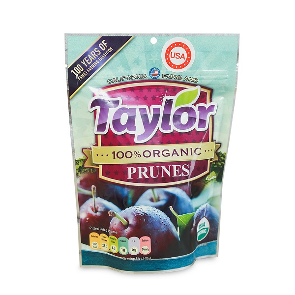 Trái Mận Khô Hữu Cơ Taylor 250G