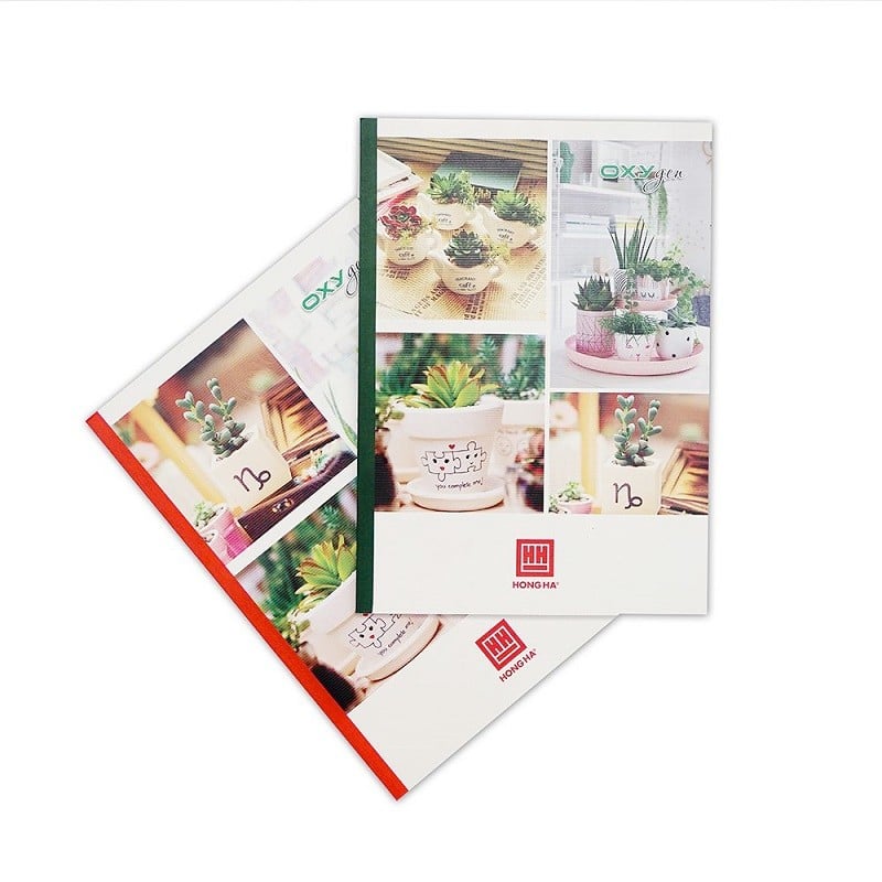 Vở Kẻ Ngang Hồng Hà Oxygen 80 Trang