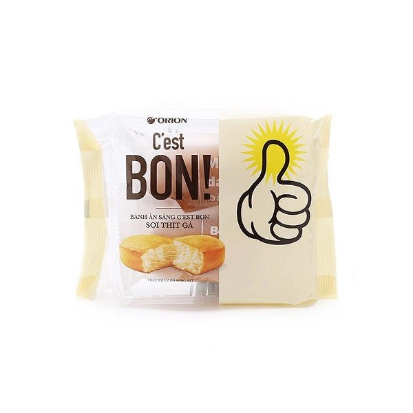 Bánh Ăn Sáng C'est Bon Sợi Thịt Gà 34G