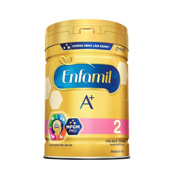 Sữa Bột Enfamil A+ 2 360 Dha+ Mfgm Pro Dành Cho Bé Từ 6 Đến 12 Tháng Tuổi 870G
