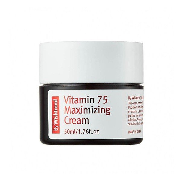 Kem Dưỡng Sáng Da, Chống Lão Hoá Giàu Vitamin By Wishtrend Vitamin 75 Maximizing Cream 50Ml