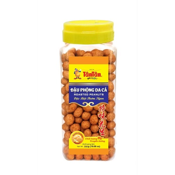 Đậu Phộng Da Cá Tân Tân Roasted Peanuts Hũ 300G