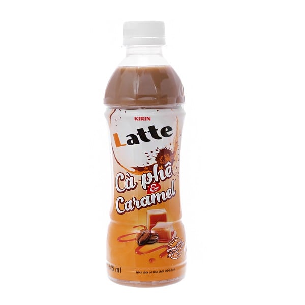 Nước Giải Khát Latte Cafe Và Caramel 345Ml