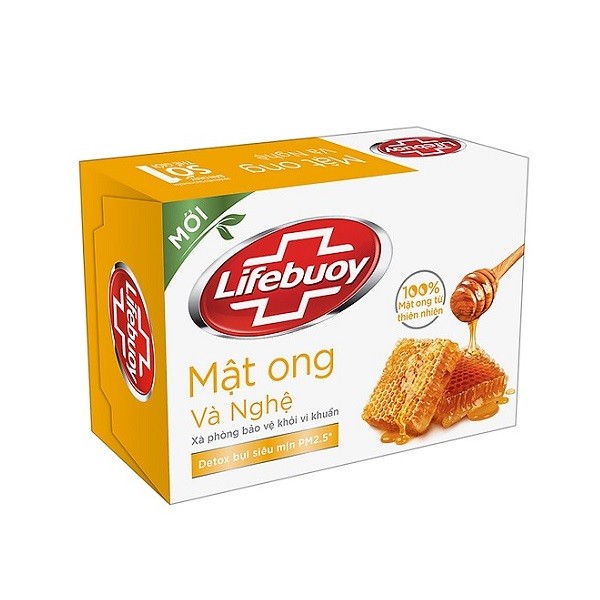Xà Bông Lifebuoy Mật Ong & Nghệ 90G