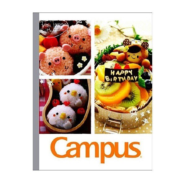 Vở A5 Campus 4 Ô Ly 2X2Mm Bento 96 Trang Nb - Abet96