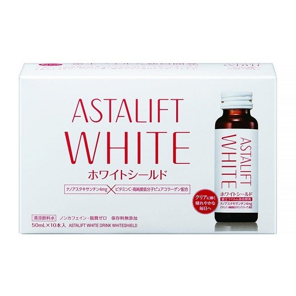 Nước Uống Làm Sáng Da Astalift White Drink Whiteshield Hộp 50Ml X 10 Chai