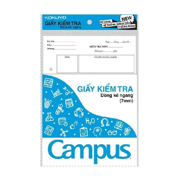 Giấy Kiểm Tra Campus Tp - Br70G - 25