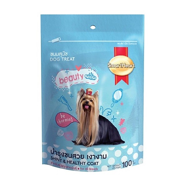 Bánh Xương Khoáng Chất Cho Chó Giúp Lông Khỏe Mượt Smartheart 100G