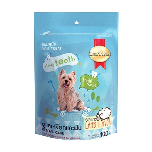 Bánh Xương Khoáng Chất Chó Giúp Răng Nướu Chắc Khỏe Smartheart 100G