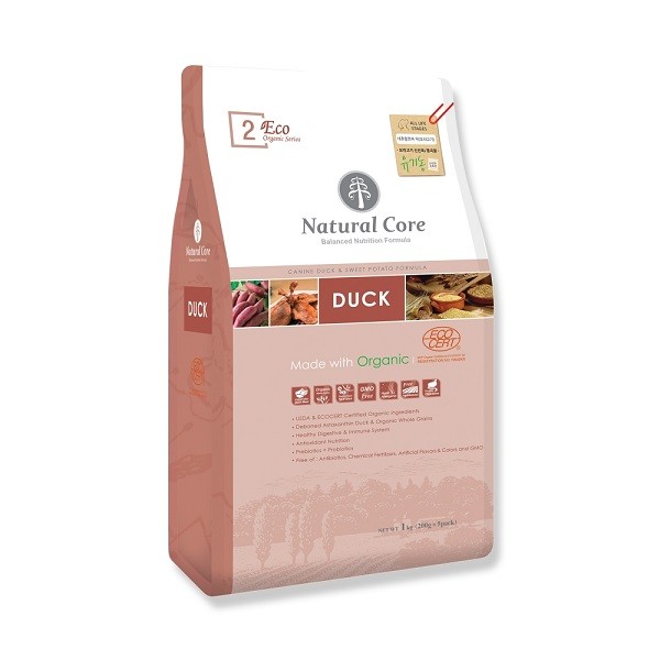 Thức Ăn Cho Chó Vị Thịt Vịt Natural Core Eco102Sb 2Kg