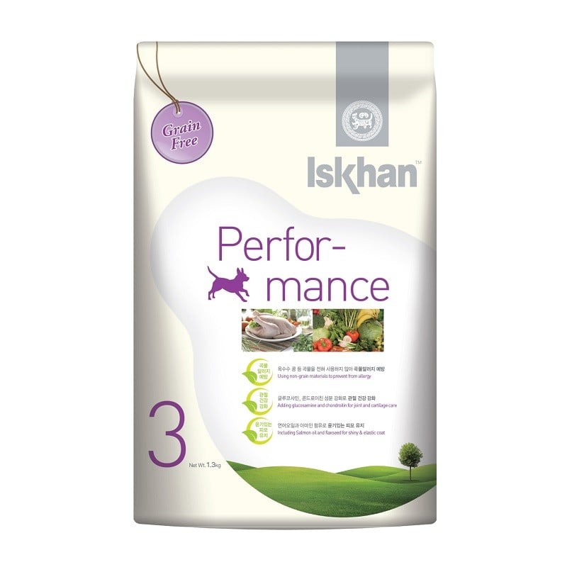 Thức Ăn Hạt Chó Dưới 12 Tháng Tuổi Iskhan 2 1.2Kg