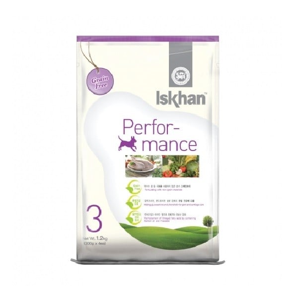 Thức Ăn Hạt Chó >12M Iskhan 3 1.2Kg