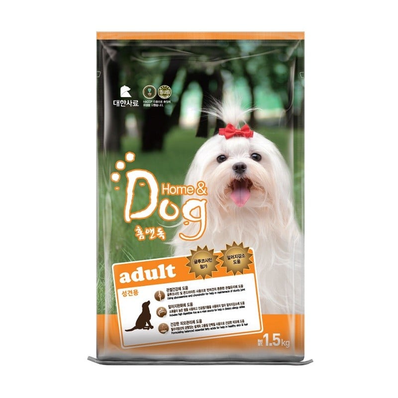 Thức Ăn Hạt Chó Lớn Giảm Mùi Hôi Home&Dog 1.5Kg