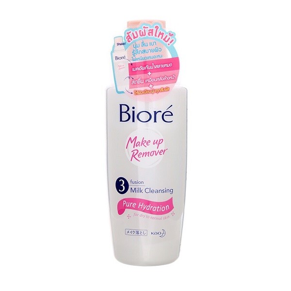 Sữa Tẩy Trang 3 Lớp Sạch Sâu Dưỡng Ẩm Bioré Make Up Remover Pure Hydration 300Ml