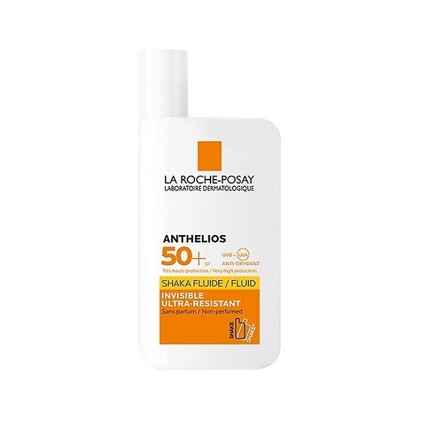 Kem Chống Nắng Dạng Sữa Lỏng Nhẹ Không Nhờn Rít La Roche - Posay Anthelios Shaka Fluid Invisible Ultra Resistant Spf 50+ Uvb + Uva 50Ml