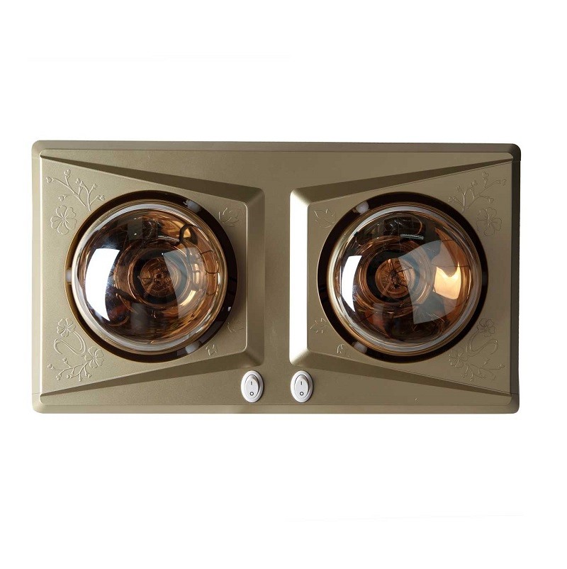 Đèn Sưởi Nhà Tắm 2 Bóng Benny Bht - 02M