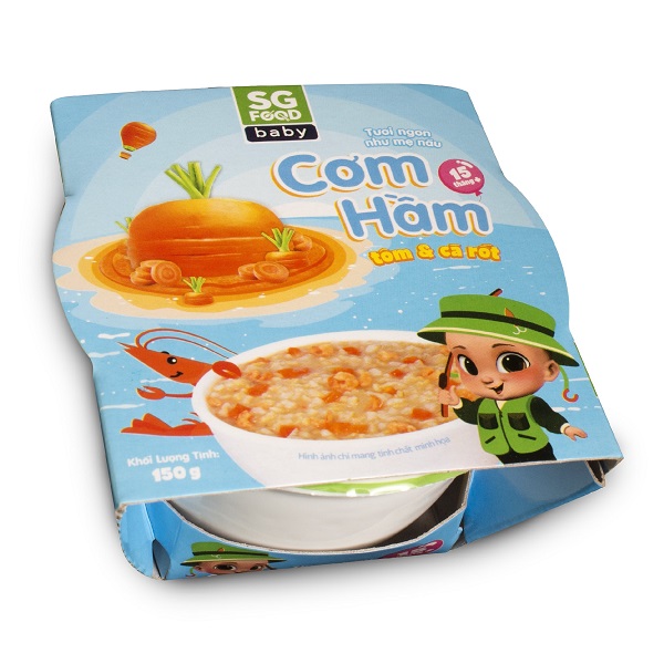 Cơm Hầm Sài Gòn Food Tôm Cà Rốt 150G