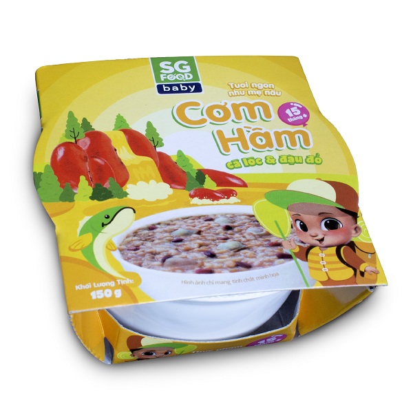 Cơm Hầm Cá Lóc Đậu Đỏ Saigon Food 150G