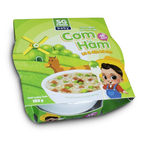 Cơm Hầm Bò Đậu Hà Lan Saigon Food 150G