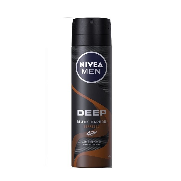 Xịt Ngăn Mùi Nivea Men Deep Espresso 150Ml