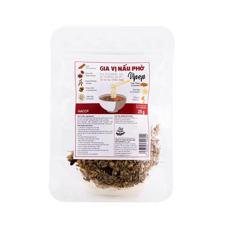 Gia Vị Nấu Phở Vipep 25G