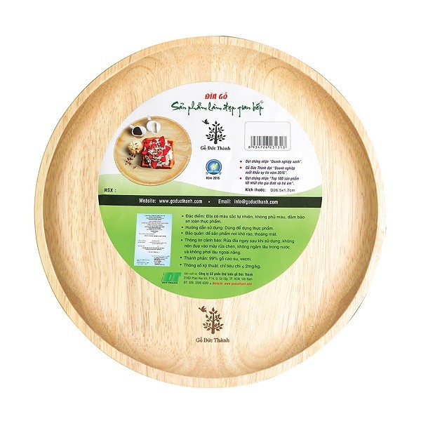 Đĩa Gỗ Đức Thành D215