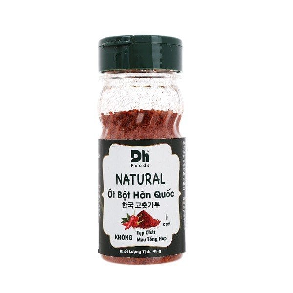 Ớt Bột Hàn Quốc Natural Dh Foods 45G