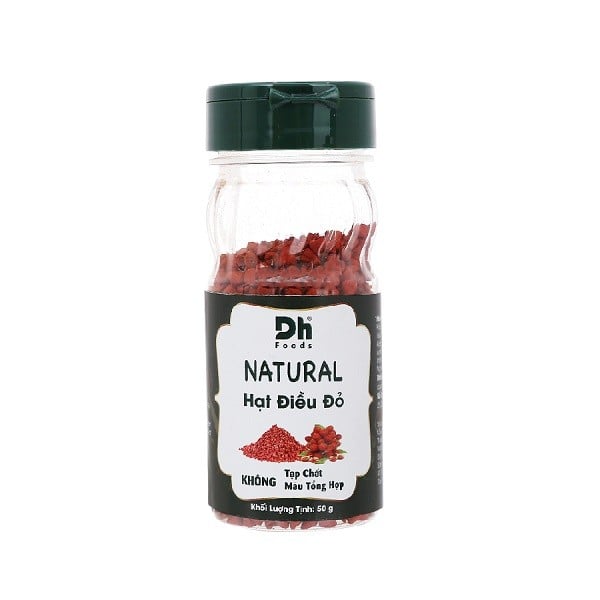 Hạt Điều Đỏ Natural Dh Foods 50G