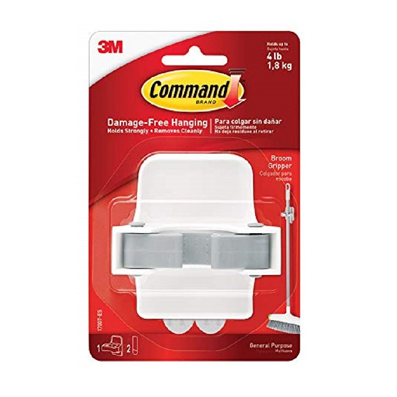 Móc Treo Chổi Cây Lau Command 1.8Kg Vỉ 1 Cái