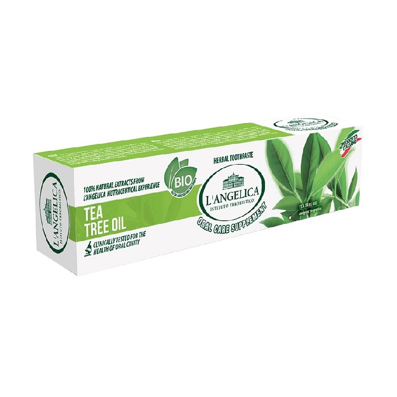 Kem Đánh Răng L'angelica Tea Tree Oil 75Ml